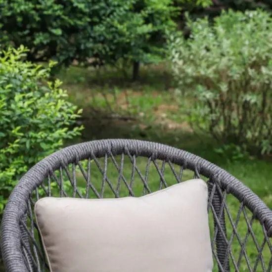 3pc Conversation Set with Chairs, Cushions & Table - Captiva Designs image {2}