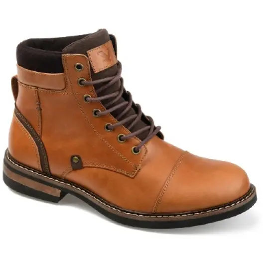 Territory Medium and Wide Width Mens Yukon Tru Comfort Foam Lace-up Cap Toe Ankle Boot image {10}