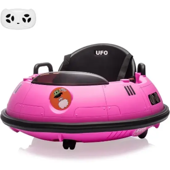 12V Ride-On Bumper Car for Toddlers, Electric Kids Car with Remote Control, Safety Belt, Music, Flashing Lights, 360&iexcl;&atilde; Spin image {9}