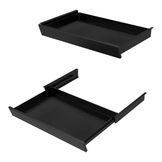 Stand Up Desk Store Add-On Office Sliding Under-Desk Drawer Storage Organizer for Standing Desks image {3}