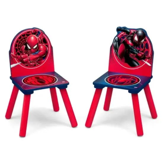 Delta Children Spider-Man Kids' Table and Chair Set with Storage (2 Chairs Included) - Greenguard Gold Certified - 3ct image {5}