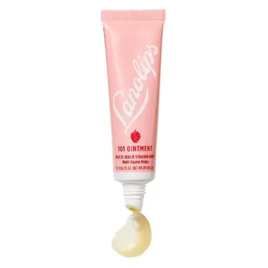 Lanolips Ultra Healing 101 Ointment Multi-Balm - Strawberry - 0.35oz image {7}