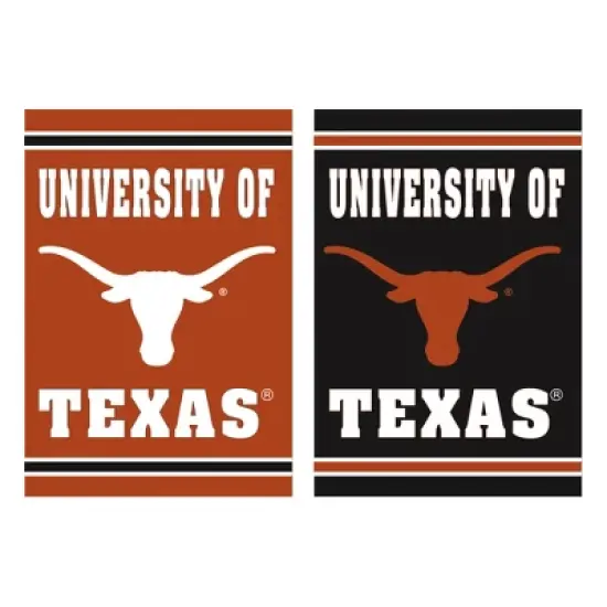 Embossed Suede Flag, House Size, University of Texas image {1}