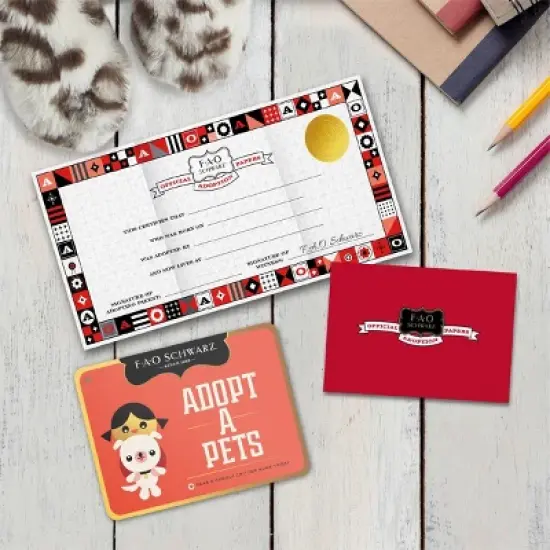 FAO Schwarz 15" Adopt A Wild Pal Endangered Snow Leopard Plush image {2}