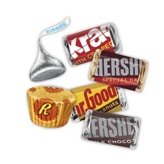 Hershey Miniatures Assorted Chocolate Variety Pack - 35oz image {3}