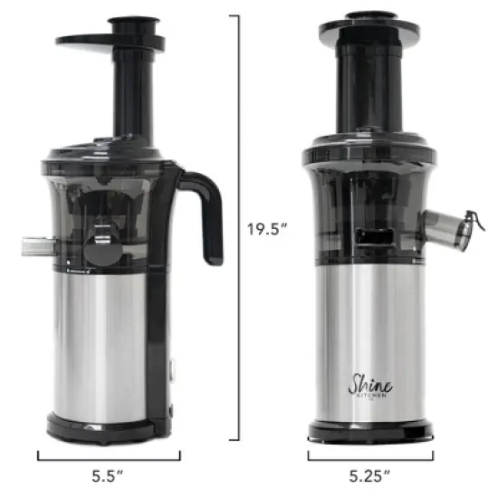 Tribest Shine Kitchen Co. Cold Press Vertical Slow Juicer image {6}