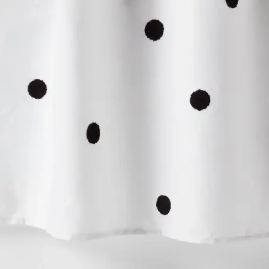 Dot Textured Kids' Shower Curtain Black - Pillowfort&trade; image {3}