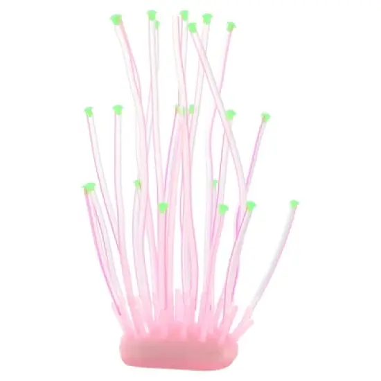 Unique Bargains Silicone Aquarium Simulation Coral Sea Urchins Ornaments 2.87"x8.27" 1 Pc image {10}