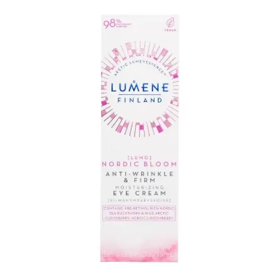 Lumene Nordic Bloom Anti-Wrinkle Firm Moisturizing Eye Cream - 0.5 fl oz image {1}