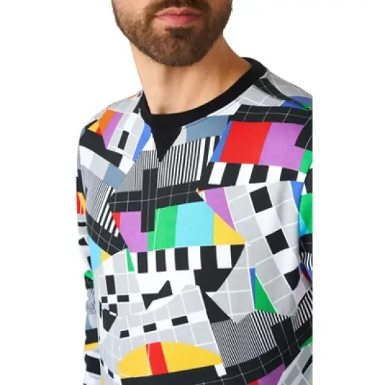 OppoSuits Men's Sweater - Testival - Multicolor image {4}