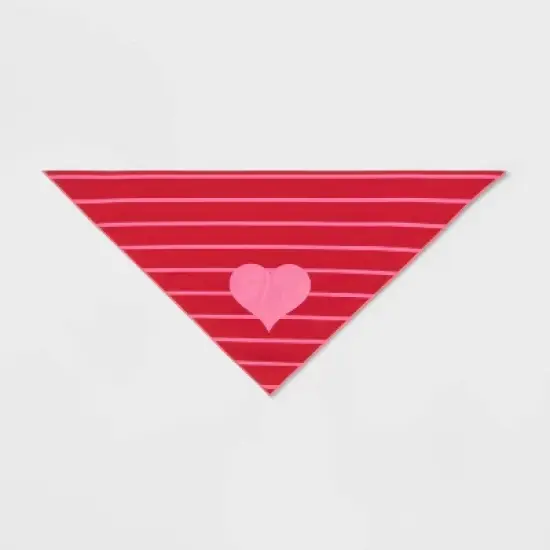 Love Dog Bandana - Pink Stripe - Boots & Barkley&trade; image {2}
