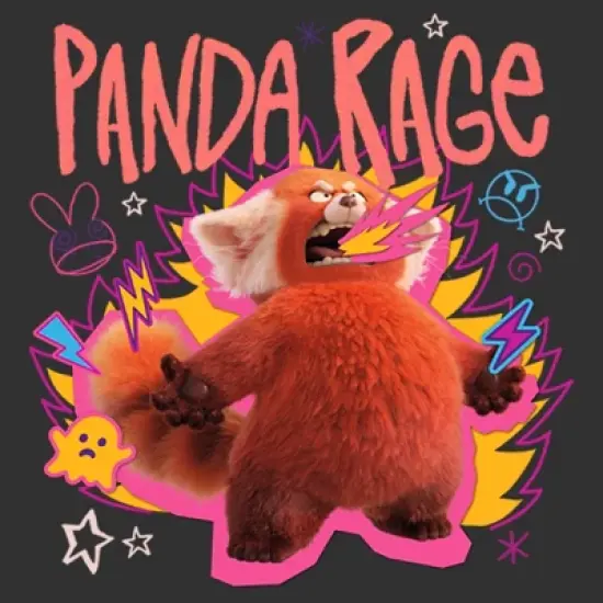 Men's Turning Red Panda Rage Mei Lee T-Shirt image {1}