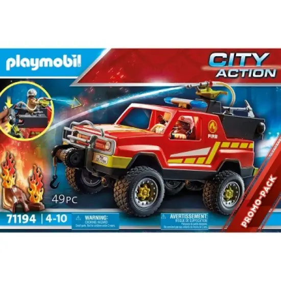 Playmobil Fire Rescue Truck image {2}