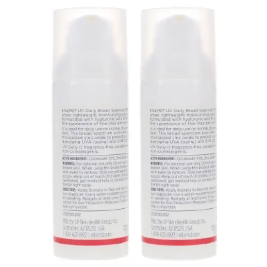 EltaMD UV Daily Broad Spectrum SPF 40 Face Sunscreen 1.7 oz 2 Pack image {4}