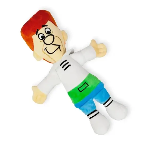 Crowded Coop, LLC The Jetsons George Jetson 12" Plush Dog Toy image {1}
