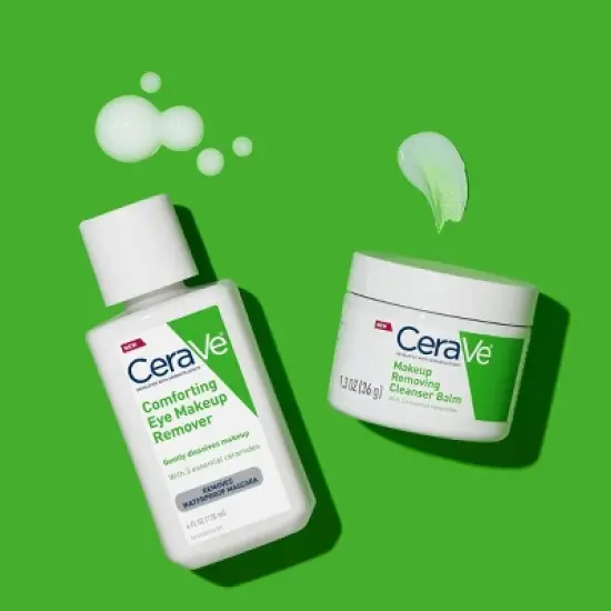 CeraVe Waterproof Liquid Eye Makeup Remover, Travel Size - 4 oz image {7}