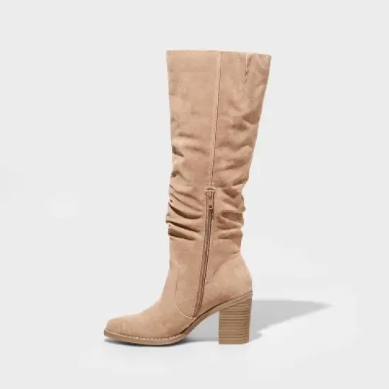 Women's Harlan Dress Boots - Universal Thread&trade; Taupe image {1}