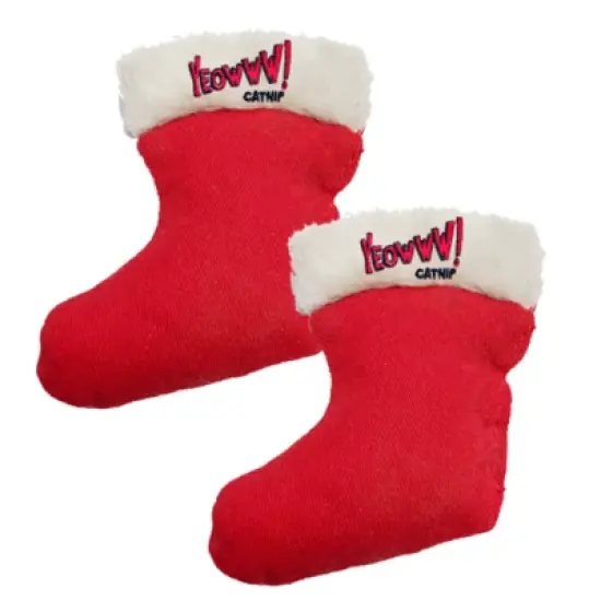 Yeowww! Duckyworld 100% ORGANIC Flower Leaf Catnip Cat Toy Christmas 2 Stockings image {3}