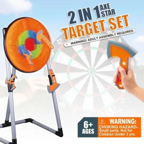 Contixo TS1 Target  Axe Throwing Set image {4}
