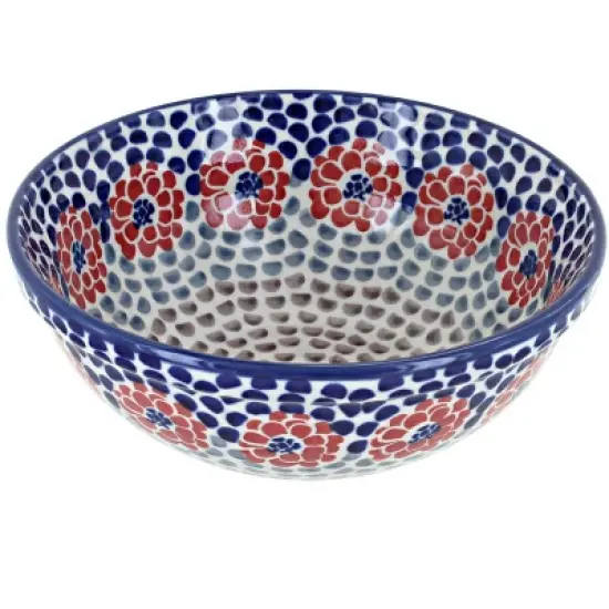 Blue Rose Polish Pottery Manufaktura Cereal Bowl image {15}
