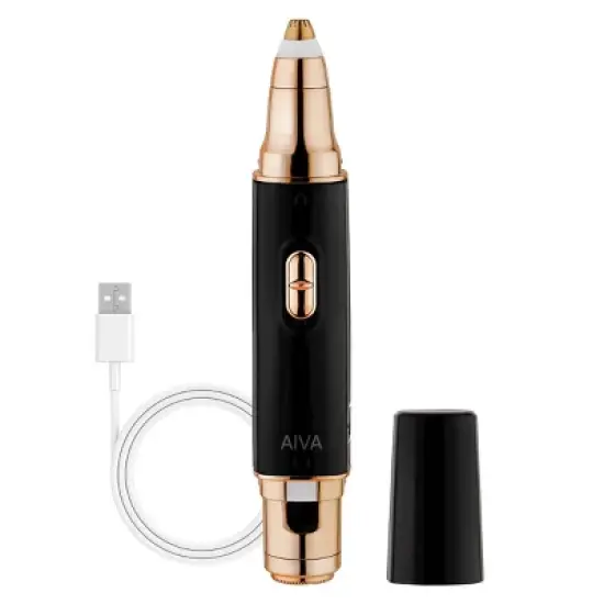 Spa Sciences AIVA 2-in-1 Women's Facial Hair Remover & Eyebrow Trimmer image {8}