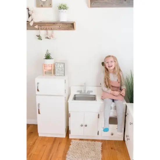 Remley Wooden Sink/Stove & Refrigerator Kitchen Playset CPSIA Kid Safe Finish - Ships Assembled image {9}