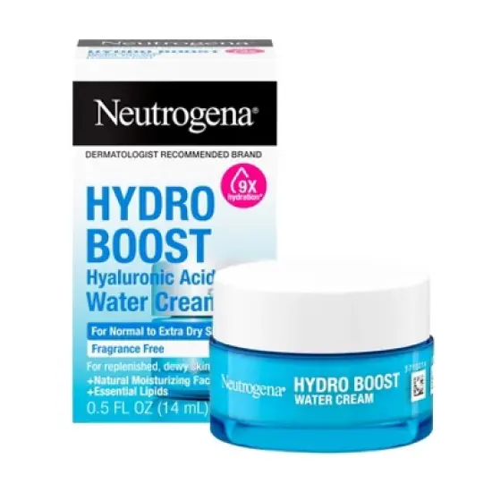 Neutrogena Hydro Boost Water Face Cream with Hyaluronic Acid - Fragrance Free image {13}