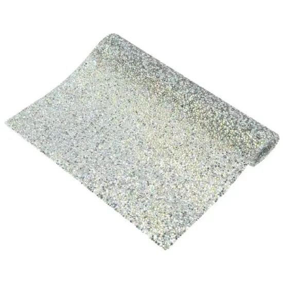 Unique Bargains Washable Bling Rhinestone PVC Manicure Nail Art Hand Arm Rest Pad image {6}