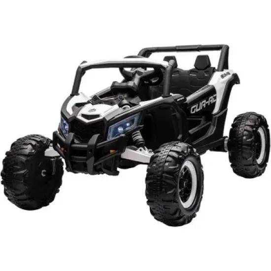 Kids Ride On Car, 24V Ride On UTV, Battery Powered Electric Off-Road UTV Car w/Remote Control, 200W Motor, Spring Suspension, LED Headlights image {11}
