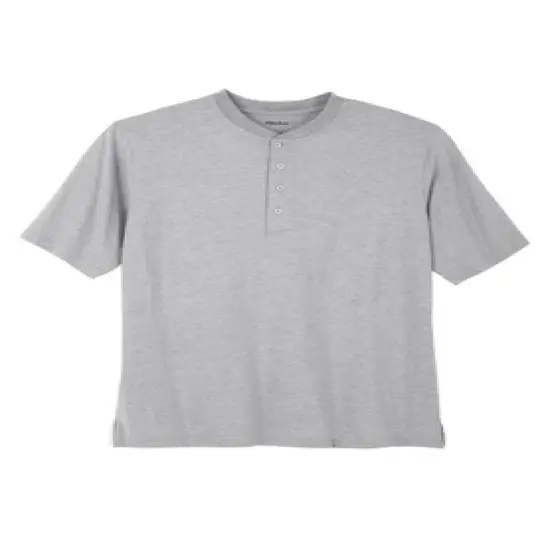 KingSize Men's Big & Tall Shrink-Less&trade; Lightweight Henley T-Shirt Henley Shirt image {9}