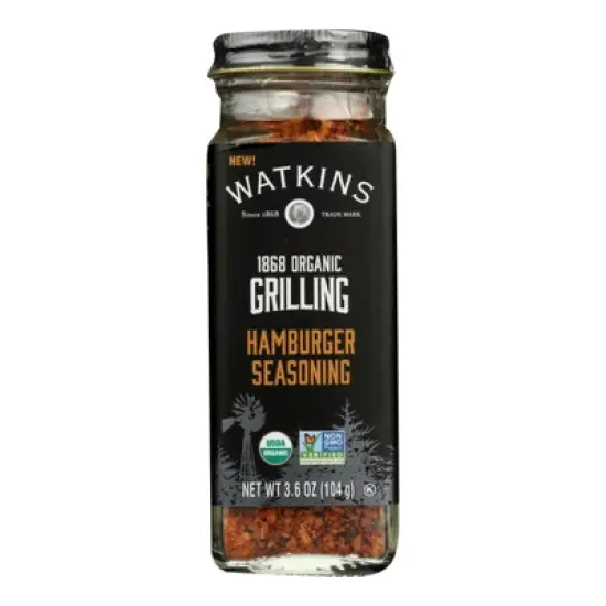 Watkins - Seasoning Hamburger Grill - Case of 3/3.6 oz image {1}