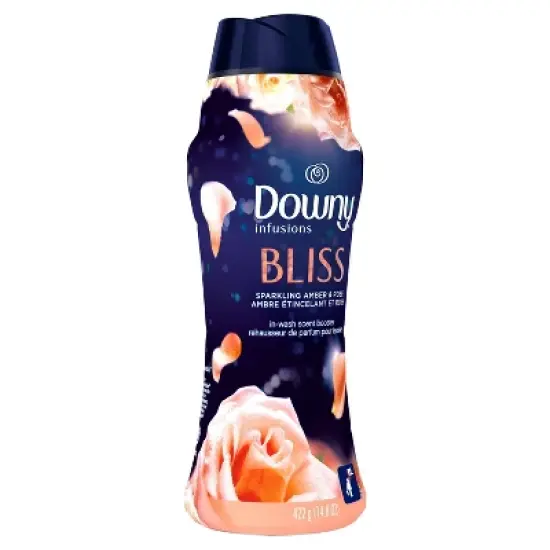 Downy Infusions Bliss Sparkling Amber & Rose In-Wash Scent Booster Beads image {1}