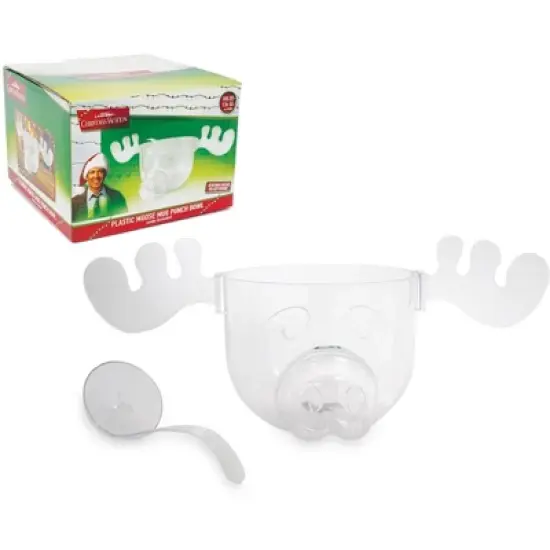 ICUP, Inc. National Lampoon's Christmas Vacation Marty Moose Plastic Punch Bowl with Ladle image {7}