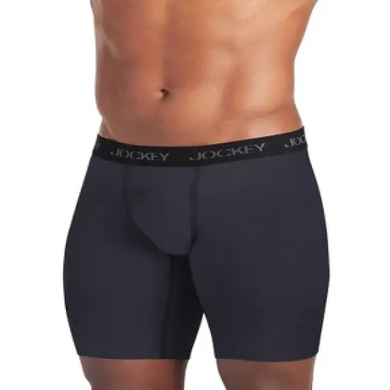 Jockey Men's Sport Microfiber 10" Midway Brief image {6}