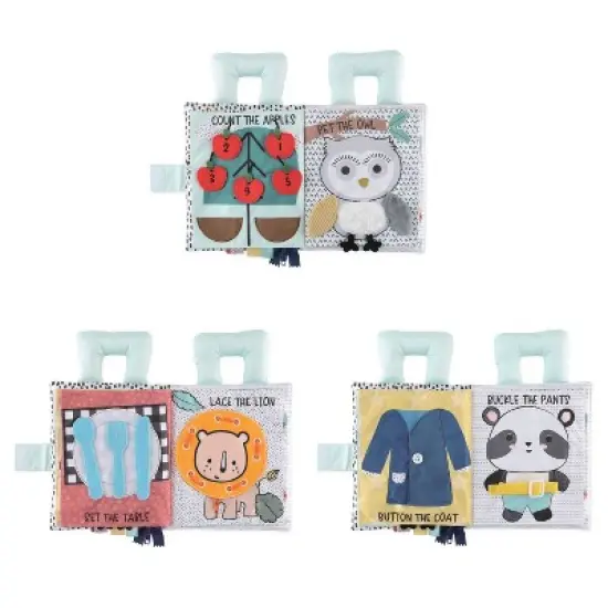 The Peanutshell Soft Cloth Busy Book, Interactive Learning Activity Book for Toddlers image {2}