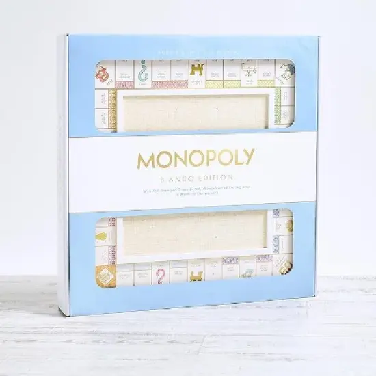 WS Game Company Monopoly Bianco Edition Board Game image {3}