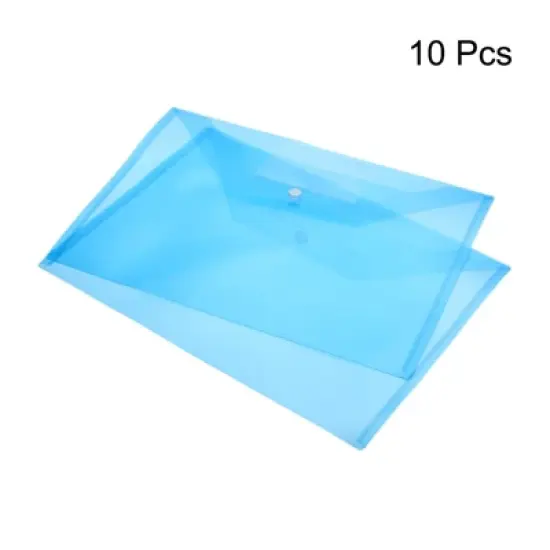 Unique Bargains Office Snap Closure Envelopes File Folder 10 Pcs image {2}