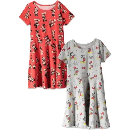 Disney Minnie Mouse Mickey Mouse 2 Pack Dresses Toddler  image {11}