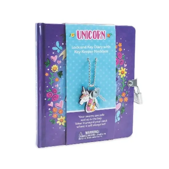 Unicorn Diary with Charm Necklace - Stationery - 1 Piece image {3}