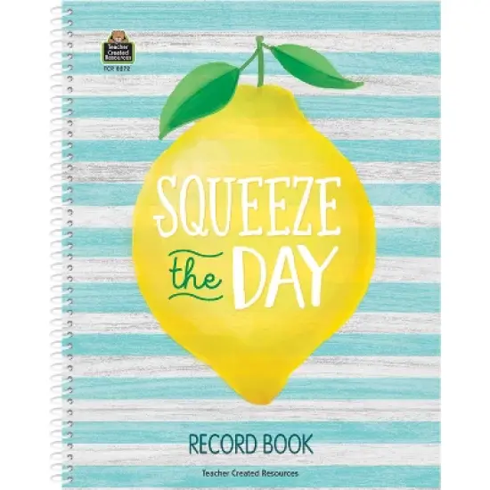 Teacher Created Resources Lemon Zest Record Book, Pack of 3 image {1}