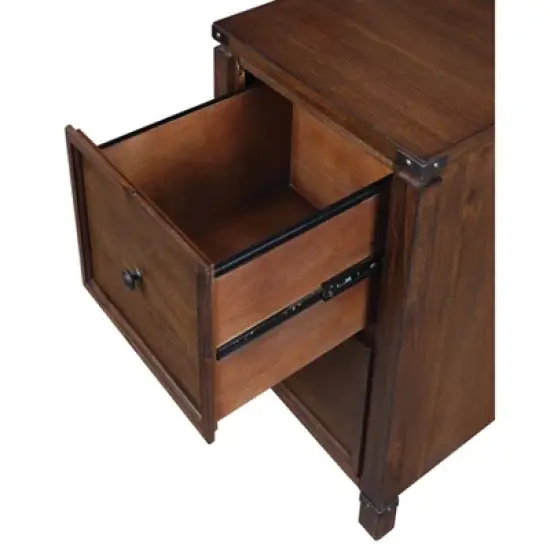 2 Drawers Baton Rouge File Cabinet - OSP Home Furnishings image {3}