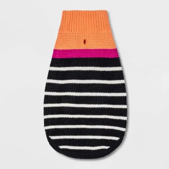 Holiday Dog and Cat Striped Sweater - XL - Boots & Barkley&trade; image {1}