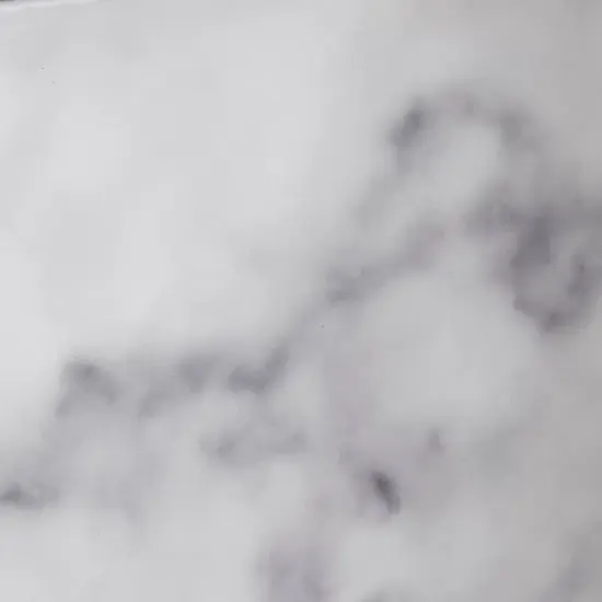 Dridun Faux Marble Fireplace White/Gray - Aiden Lane image {13}