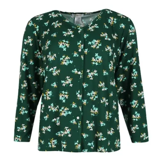 Elegant Emily Women's Hunter Floral Pajama Set image {1}