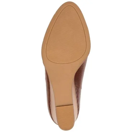 Journee Collection Womens Glam Tru Comfort Foam Inside Zip Wedge Booties image {4}