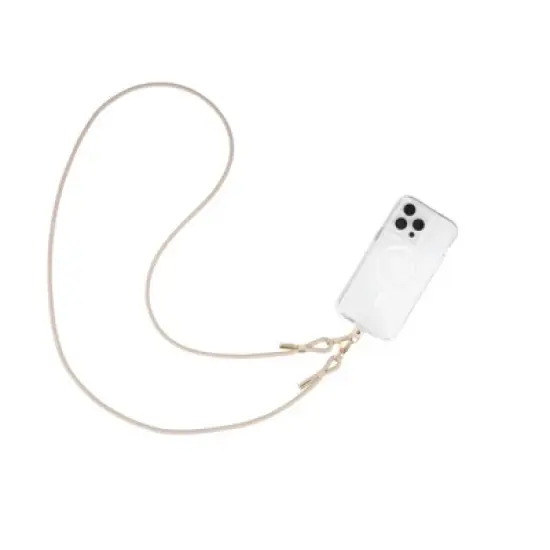 Case-Mate Crossbody Phone Rope - Taupe: Compatible with Android & iPhone Models image {5}