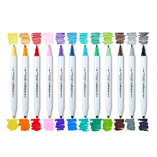 KINGART Twin-Tip Sketch Markers 60 Colors image {2}