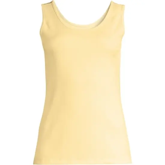 Lands' End Women's Cotton Tank Top image {15}