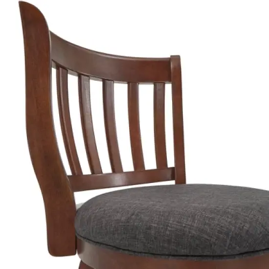 24" Tracee Swivel Counter Height Barstool - Inspire Q image {5}