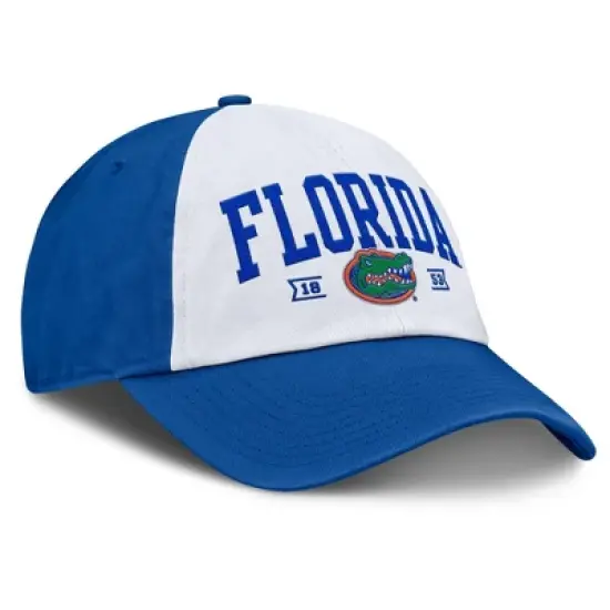 NCAA Florida Gators Unstructured White Cotton Hat image {2}